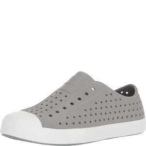 NATIVE SHOES, JEFFERSON CHILD, KIDS LIGHTWEIGHT SNEAKER, PIGEON GREY/SHELL WHITE